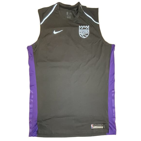 Nike NBA Sacramento Kings Team Sz XXL-TT Issued Sleeveless Practice Shirt 918140